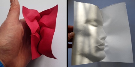 Folded Paper Faces