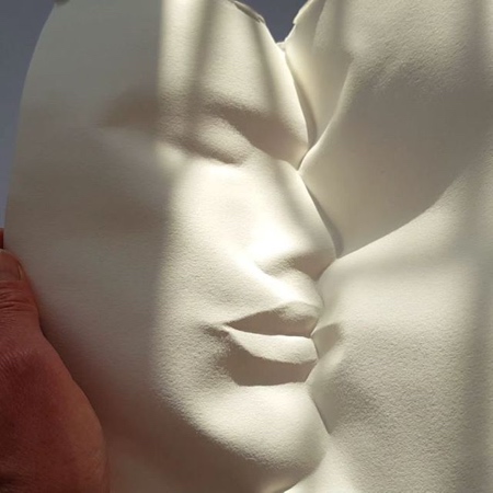 Folded Paper Face