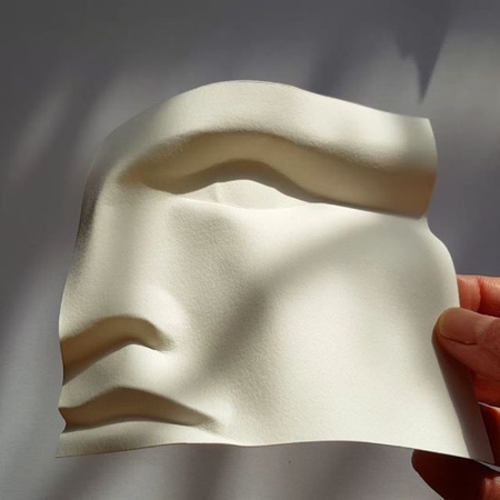 Curved Paper Face