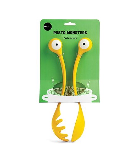 OTOTO Pasta Monsters Pasta Servers