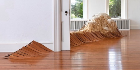 Wooden Floor Waves