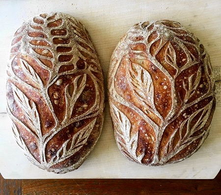 Pattern Bread Loaves