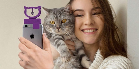 Cat Selfie Phone Attachment