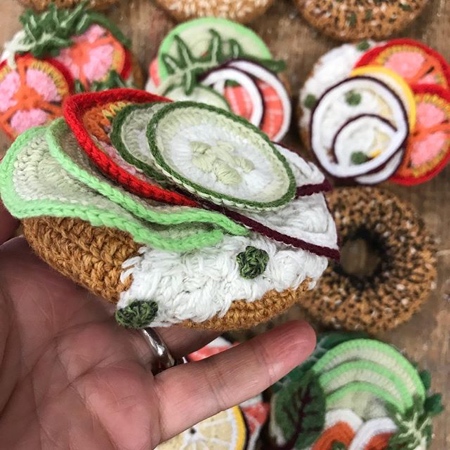 Crocheted Food