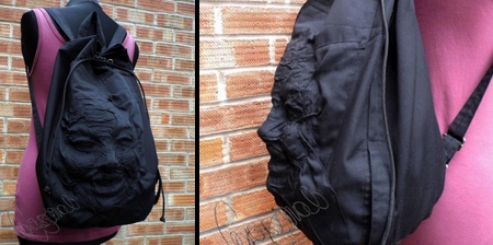 Human Face Backpack