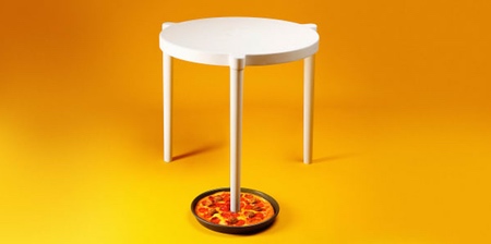 IKEA Pizza Hut Table