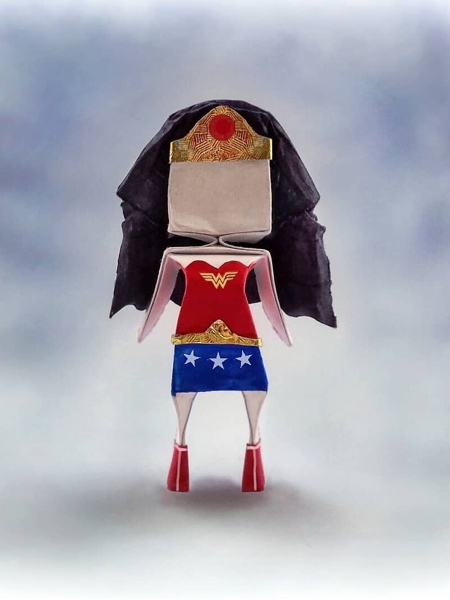 Wonder Woman Origami