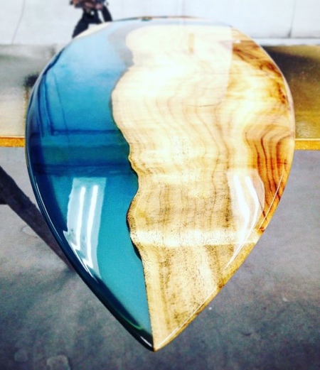 Josh Marks Resin Surfboard