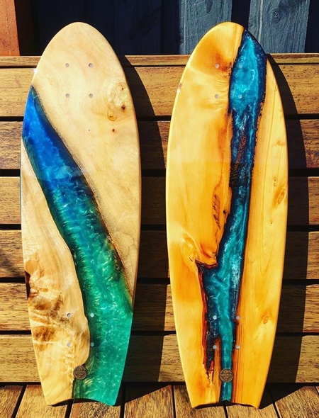 Timber and Resin Surfboards