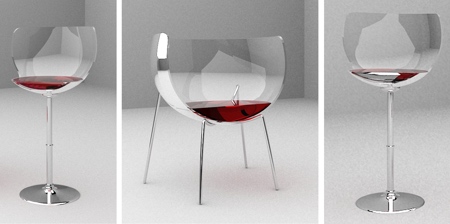 Wine Glass Chairs