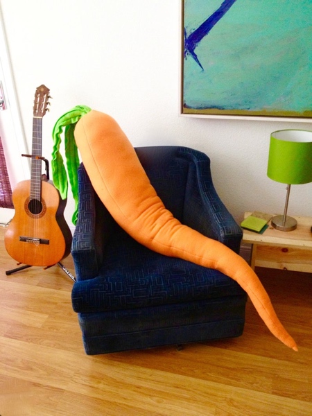 Carrot Pillow