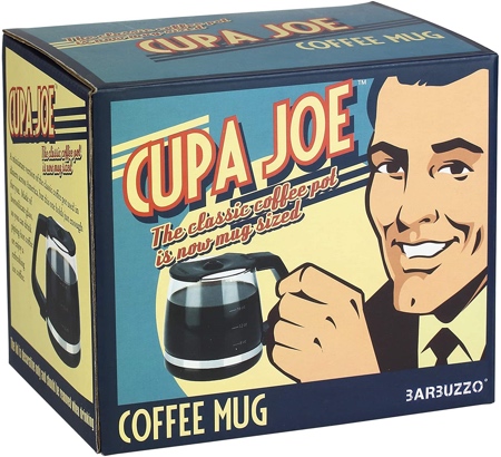 Barbuzzo Cupa Joe Coffee Pot Mug