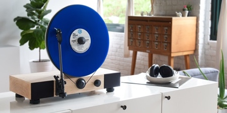 Floating Record Player