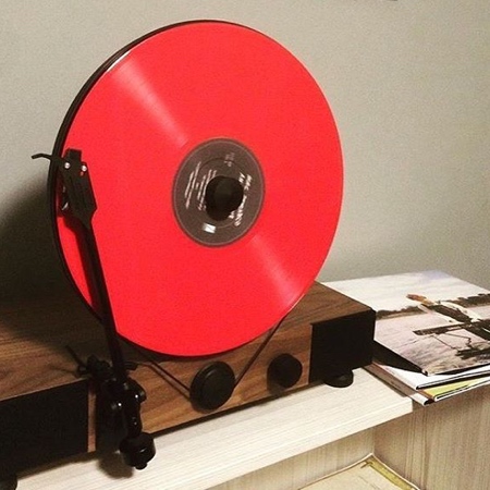 Vertical Record Player