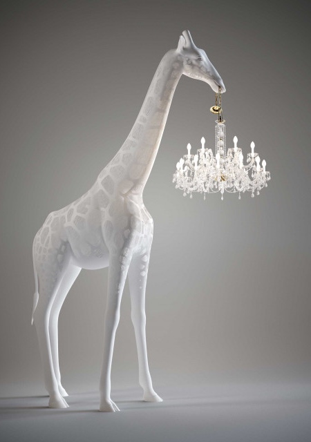 Giraffe in Love Chandelier