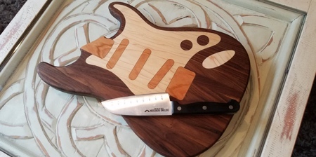 Guitar Cutting Boards