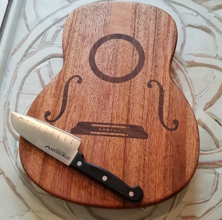 Acoustic Guitar Cutting Board