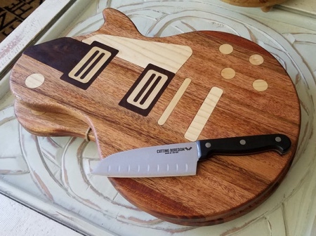 CuttingBoredom Guitar Cutting Board