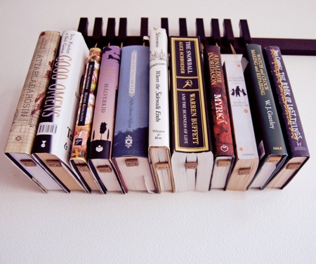 Wooden Book Rack