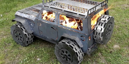 Jeep Wrangler Fire Pit