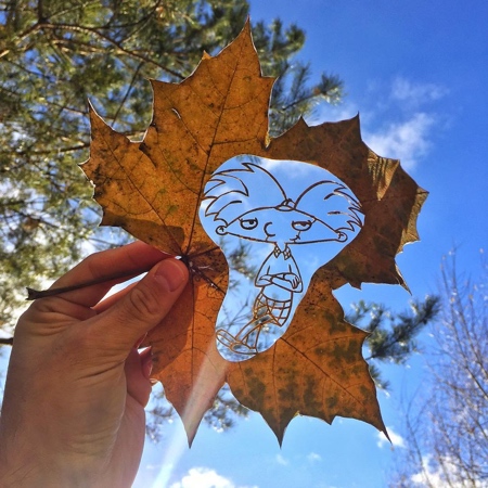 Kanat Nurtazin Leaf Carving