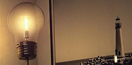 Light Bulb Lamp, Giant Light Bulb Floor Lamp