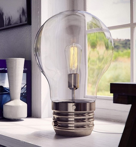 Light Bulb Table Lamp