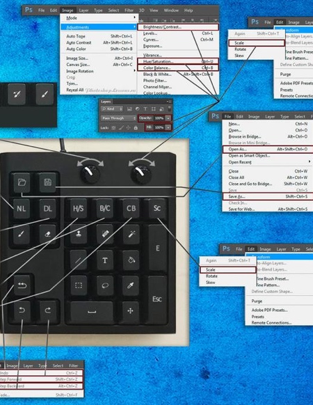 Photoshop Shortcuts Keyboard