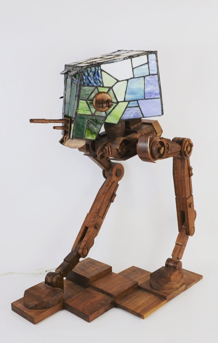 Stained Glass Star Wars Lamp