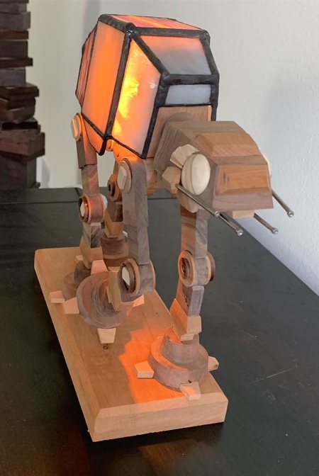 Star Wars Stained Glass Lamp