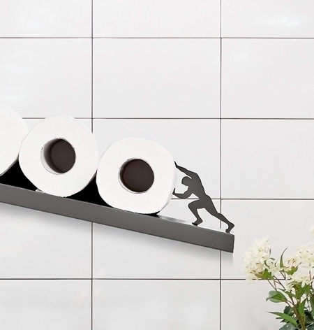 Sisyphus Toilet Paper Shelf