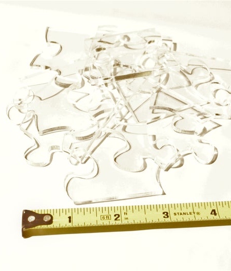 Clear Jigsaw Puzzle