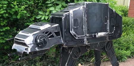 AT-AT Walker BBQ Grill