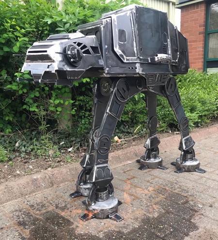 AT-AT Walker Wood Burner