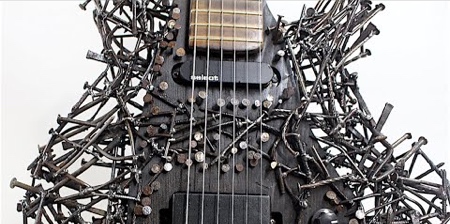 Guitar Made of Nails