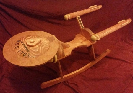 Star Trek Rocking Horse