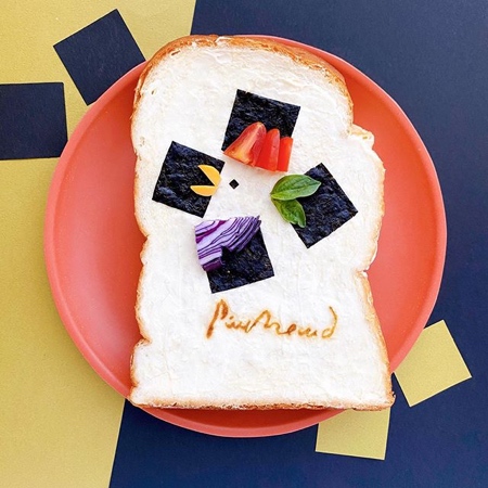 Manami Sasaki Toast Art