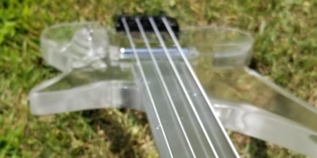 Transparent Guitar