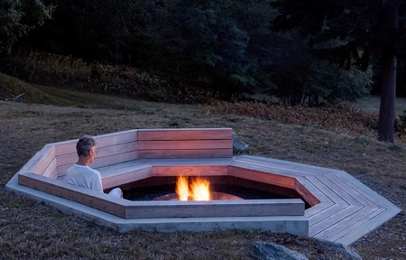 Octagonal Fire Pit