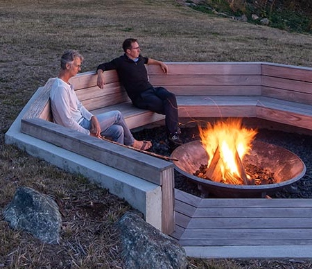 Heliotrope Architects Fire Pit