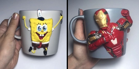 3D Coffee Mugs