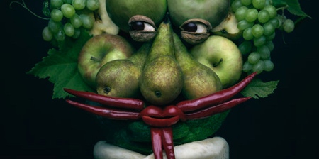 Fruit and Vegetable Faces