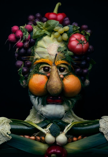 Vegetable Faces