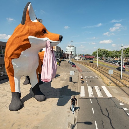 Florentijn Hofman Giant Fox