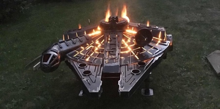 Millennium Falcon Fire Pit