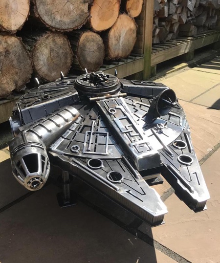 Star Wars Millennium Falcon Fire Pit