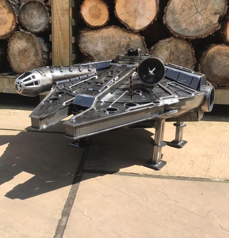 Star Wars Millennium Falcon Wood Burner