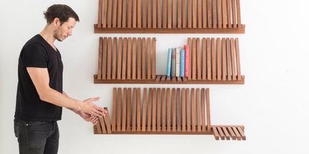 Piano Keys Bookshelf