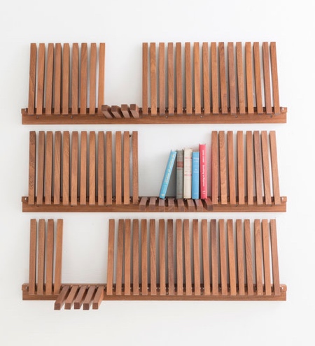 Piano Key Bookshelf