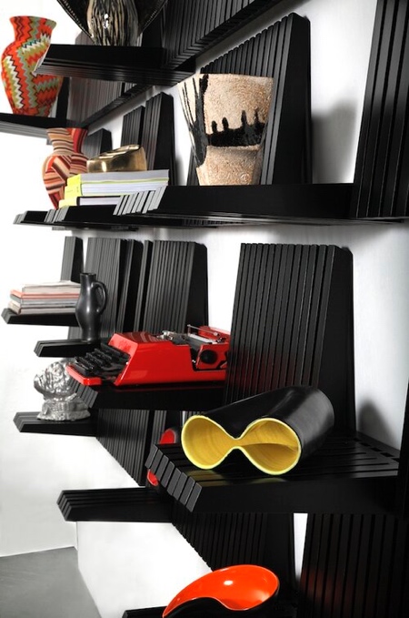 Piano Key Shelves